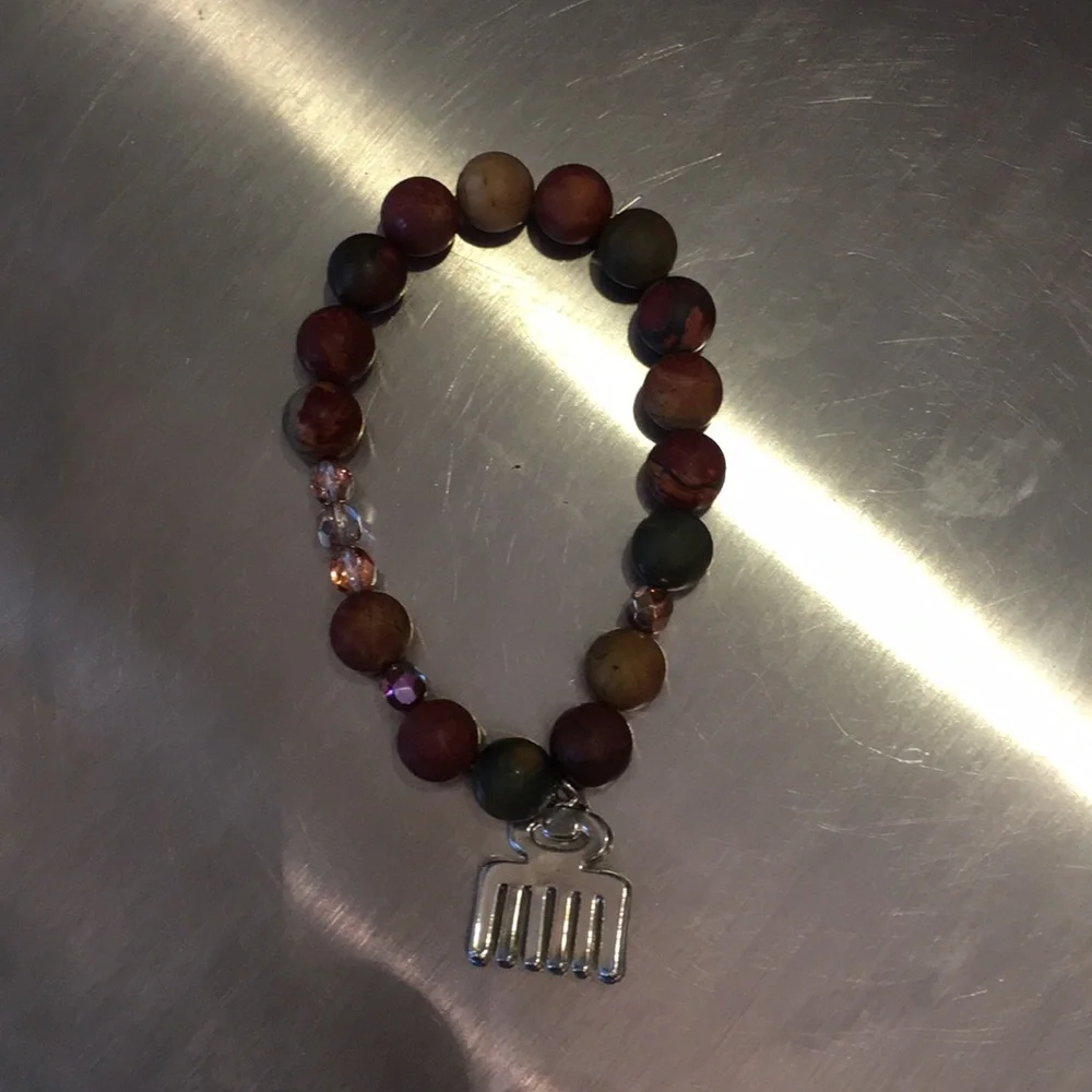 Custom MADE COLORFUL NATURAL PICASSO BEADS-10MM